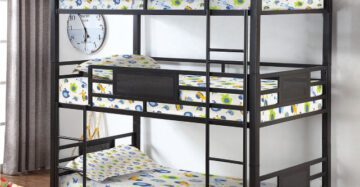 High Quality Bunk Bed Three in One