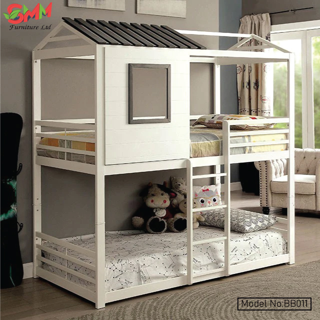High Quality Twin Bunk Beds With Slide for Kids