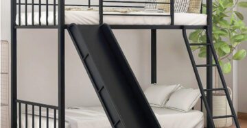 Modern Slider with Bunk Bed