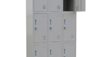 Premium 9-Compartment Uniform Lockers for Organized Storage - Shop Now