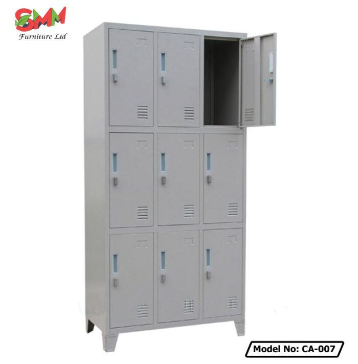 Premium 9-Compartment Uniform Lockers for Organized Storage - Shop Now