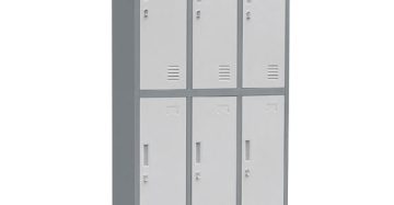 Premium Six-Compartment Storage Lockers - Organize in Style