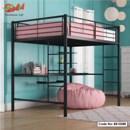 Heavy-Duty Steel Bunk Bed Built to Last for Years