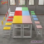 Colorful-School-Desk-and-Chair-Set