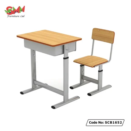 New-School-Furniture-Classroom-Desk-With-Chairs
