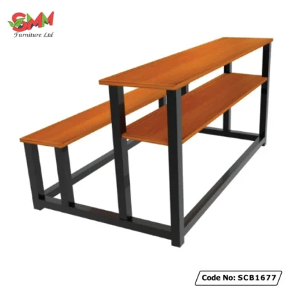 Wooden-top-op-School-Benches