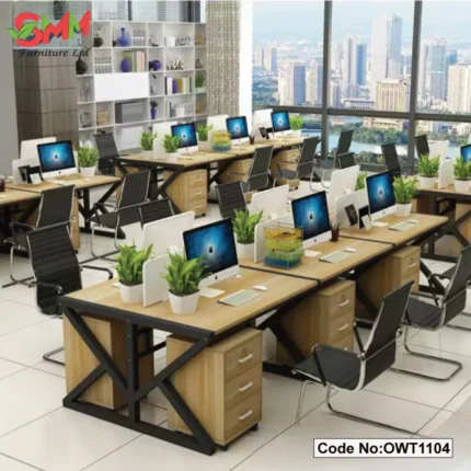 Modern Office Employee Desk