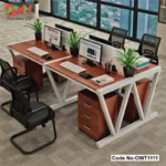 New Design Office Staff Desk With Partition