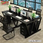 New Design Office Staff Desk With Partition