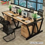 New Design Office Staff Desk With Partition