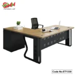 Executive Table with Premium Lacquer Finish