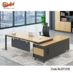 Office Director Table with Storage Options