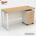 Smart Executive Table with Cable Management