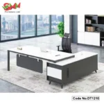 Office Director Table with Storage Options