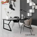 Executive Table with High-Gloss Finish