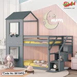 Modern Steel Bunk Bed for Kids and Adults