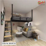 Wrought Iron Loft Bed