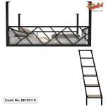 Wrought Iron Loft Bed for Apartment