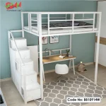 Space-Saving Loft Bed for Small Apartments