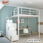 Space-Saving Loft Bed for Small Apartments