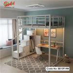 Space-Saving Loft Bed for Small Apartments