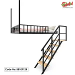 Wall-Mounted Loft Bed