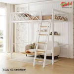 Simple Loft Bed – Elevated Upper Bed