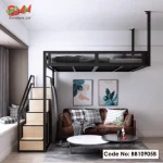 Durable Loft Bunk Bed for Dormitory