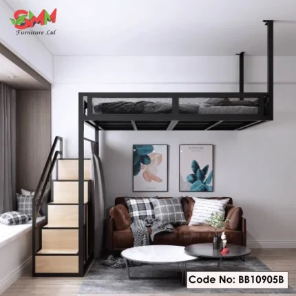Durable Loft Bunk Bed for Dormitory