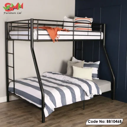 Simple Semi With Single Bunk Bed | BB1046W