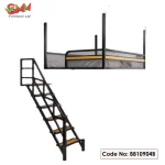 Heavy Duty Dormitory Apartment Loft Bunk Bed