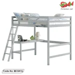Strong Steel Bunk Bed With Desk