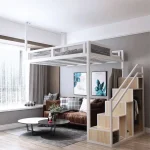 Stylish Heavy Duty Loft Bunk Bed