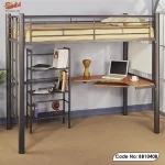 Stylish Steel Bunk Bed With Desk