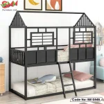 Kids Friendly Bunk Bed with Safety Features