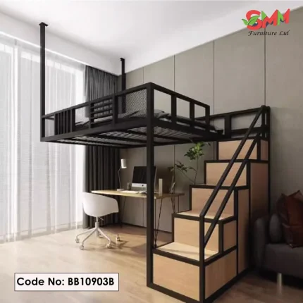 Iron Hanging Simple Design Loft Bed