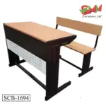 Best 2 Seater Wooden Premium School Bench for Classrooms