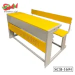 2 Seater School Desk Bench