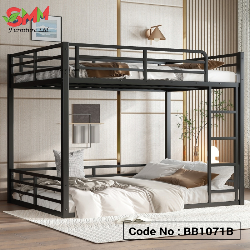 Premium Steel Bunk Bed in Bangladesh | Heavy Duty Double Deck Bed