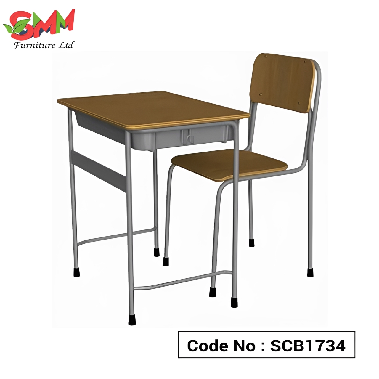School Student Desk & Chair