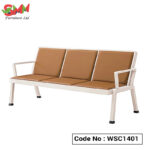 Stainless Steel Waiting Chair with Comfortable Seating