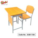 Metal Student Desk & Chair | SCB1728