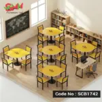 Modern Kids Round School Bench Safe & Durable | SCB1742